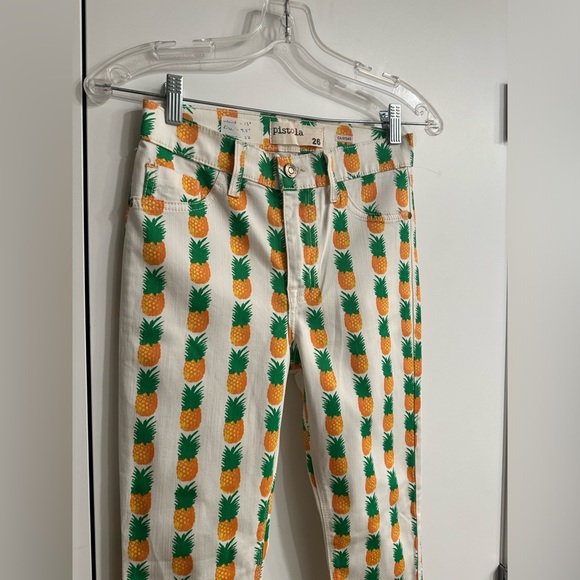 PISTOLA PINEAPPLE PRINT JEANS - Picture 3 of 6